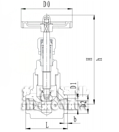 J61Y-160P���S�߉��͜ؽ�ֹ�y�ߴ�D