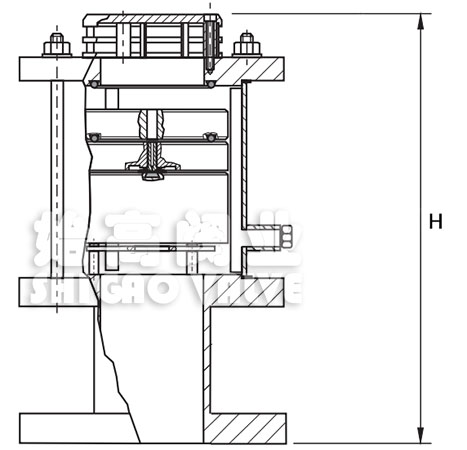 防水錘型空氣閥尺寸圖