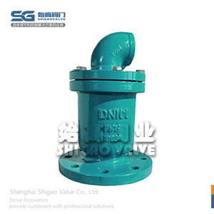 帶接管復合式排氣閥圖1