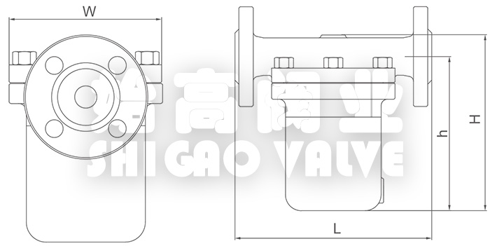 �߉�����Ͱʽ������ˮ�y�ߴ�D